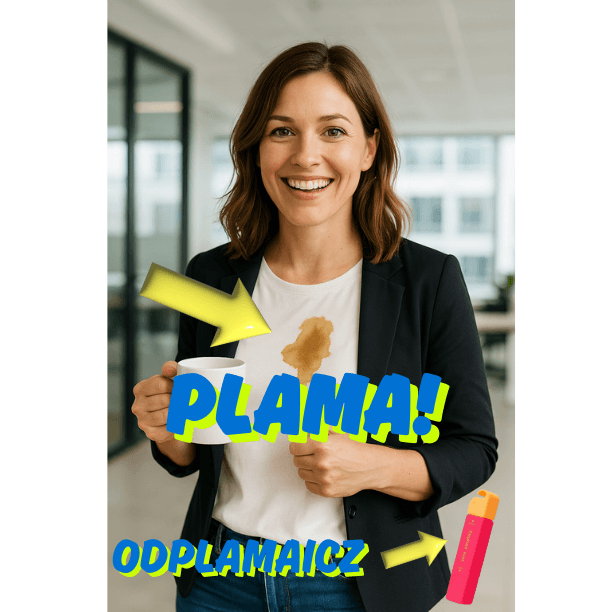 Przenośny odplamiacz w długopisie