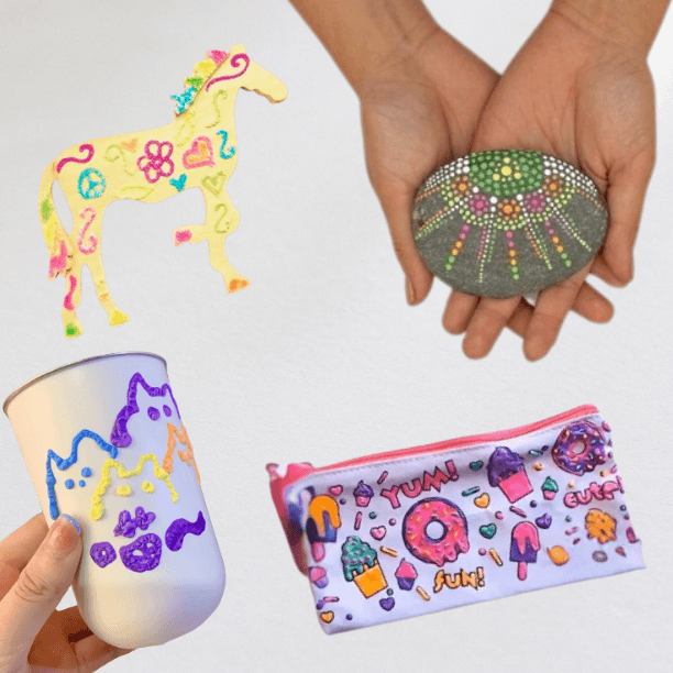 Magiczne pisaki 3D (6 sztuk)