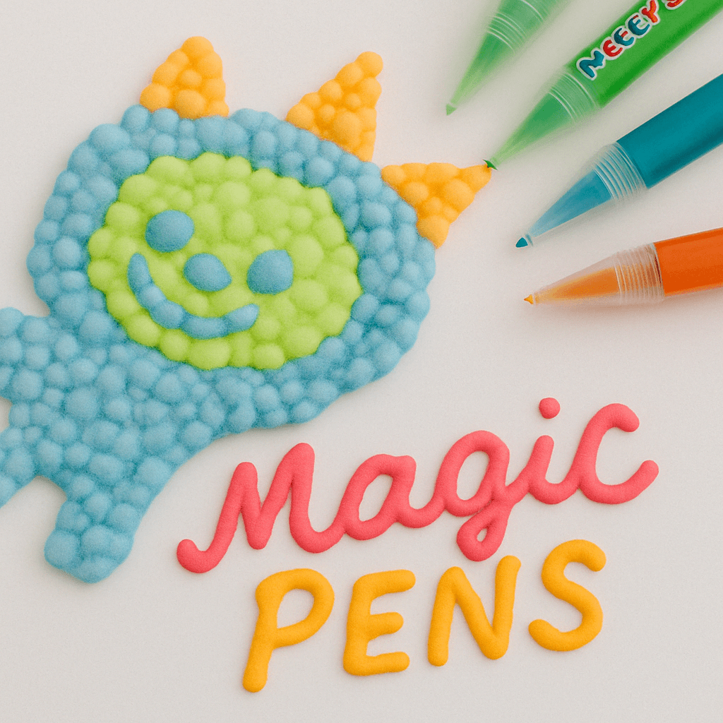 Magiczne pisaki 3D (6 sztuk)